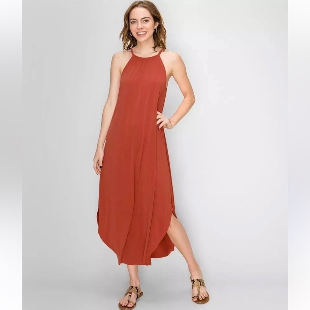 Double Zero Halter Maxi Dress | Size S